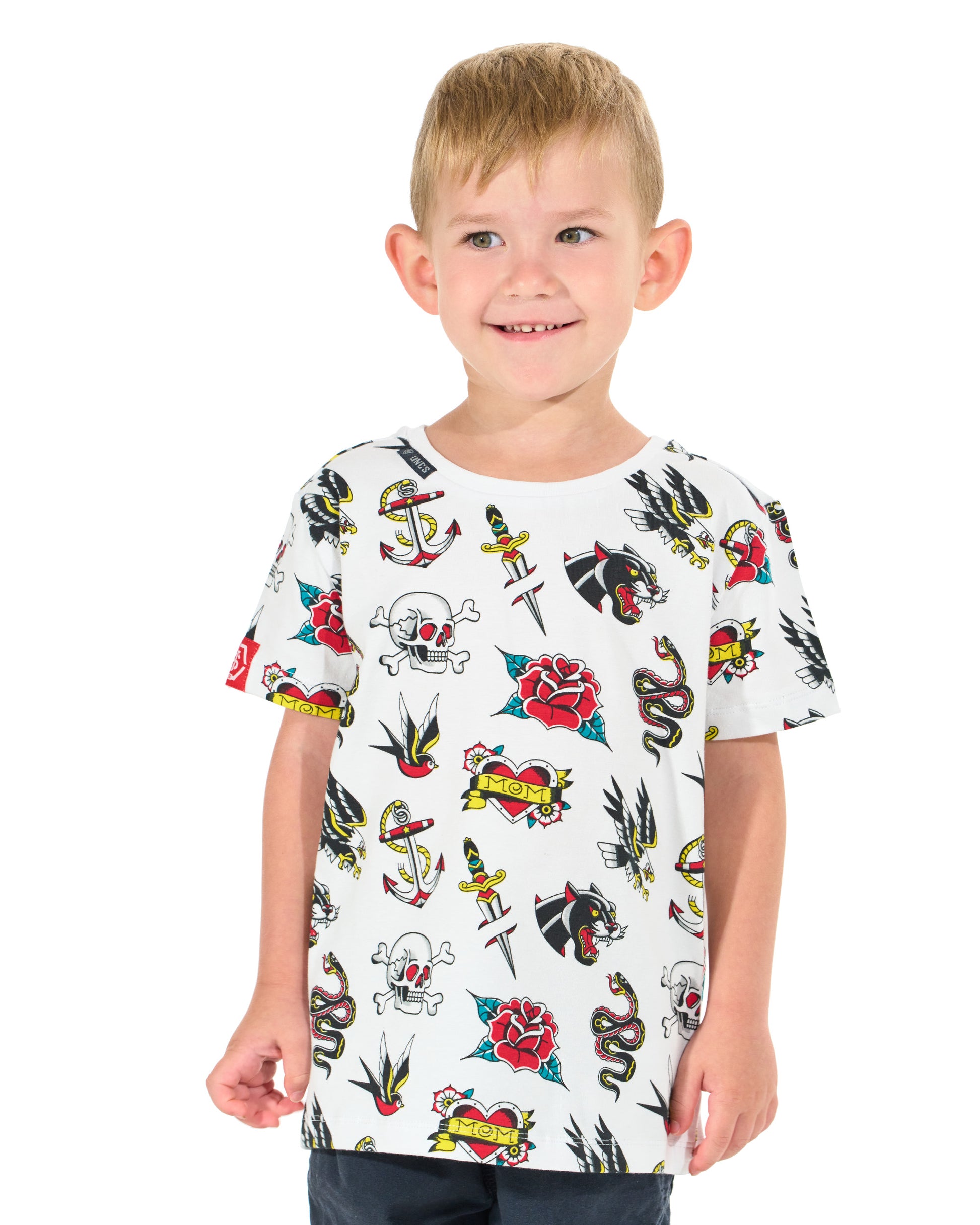 TATTOO Children's T-Shirt WHITE