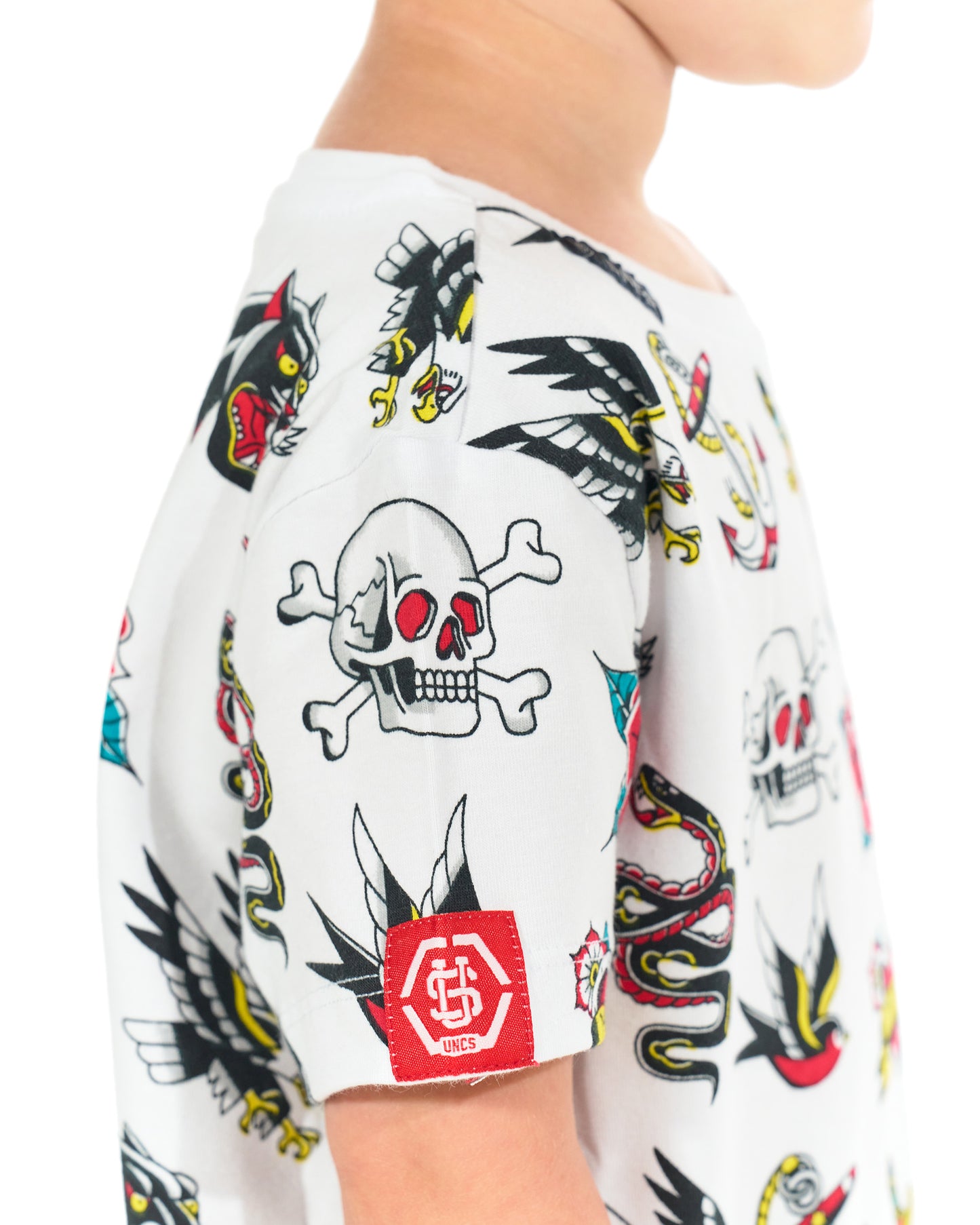 TATTOO Children's T-Shirt WHITE