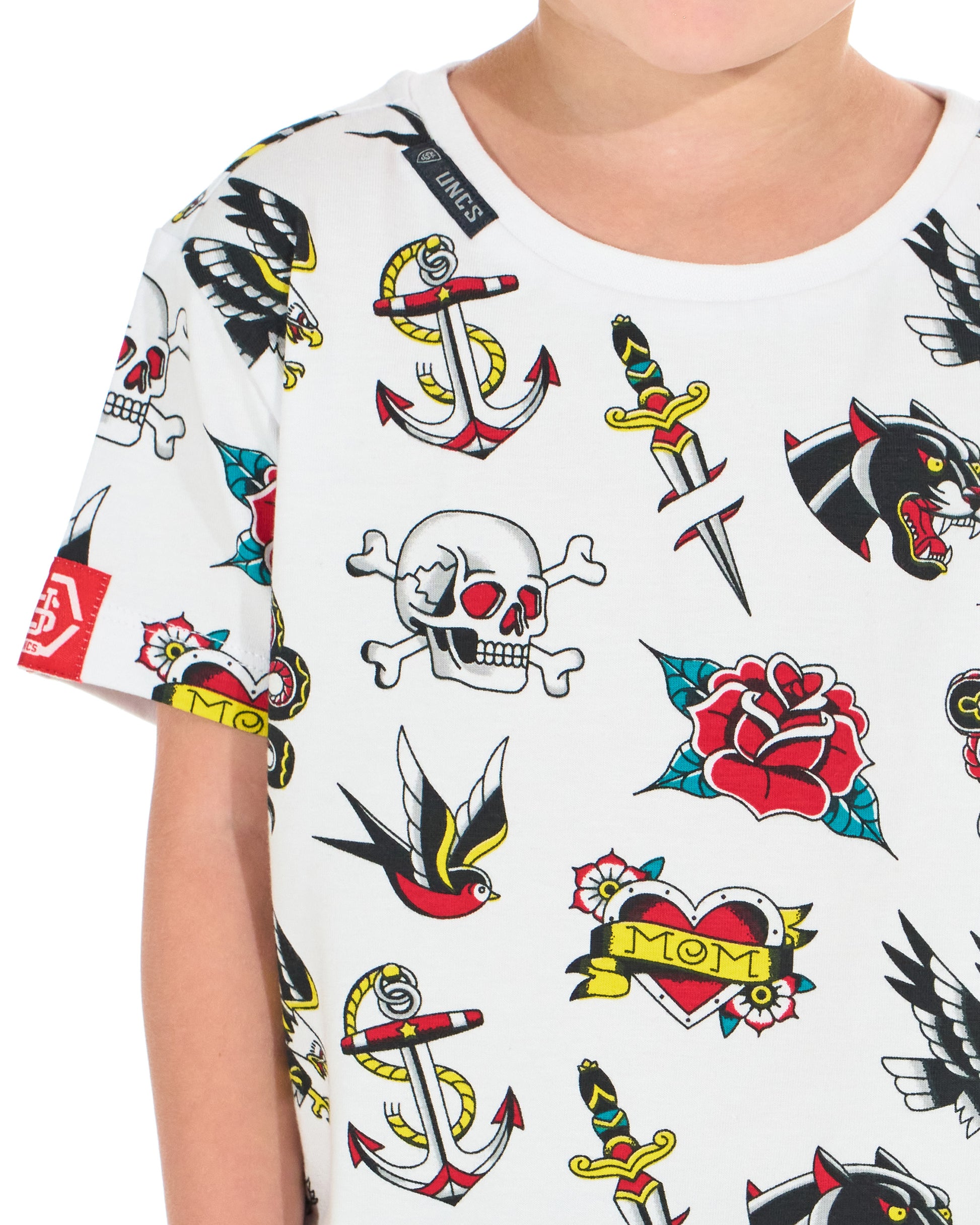 TATTOO Children's T-Shirt WHITE