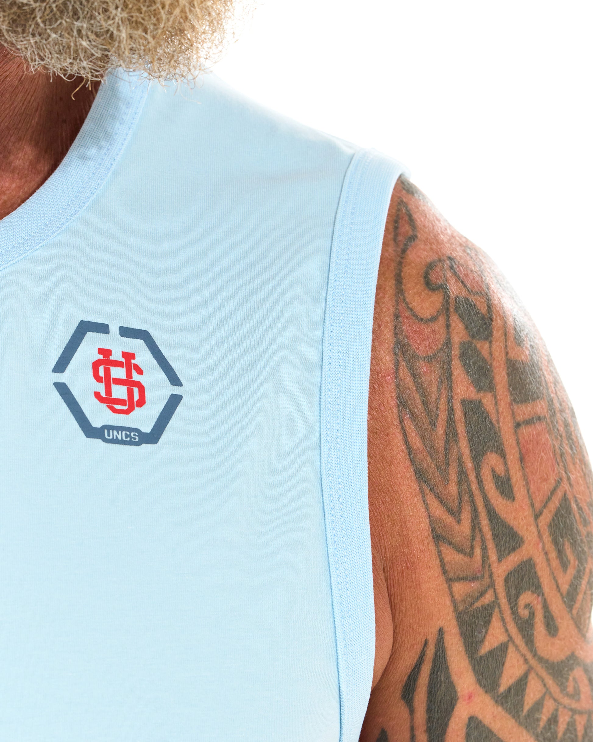 HEXAGON Men's Top BLUE