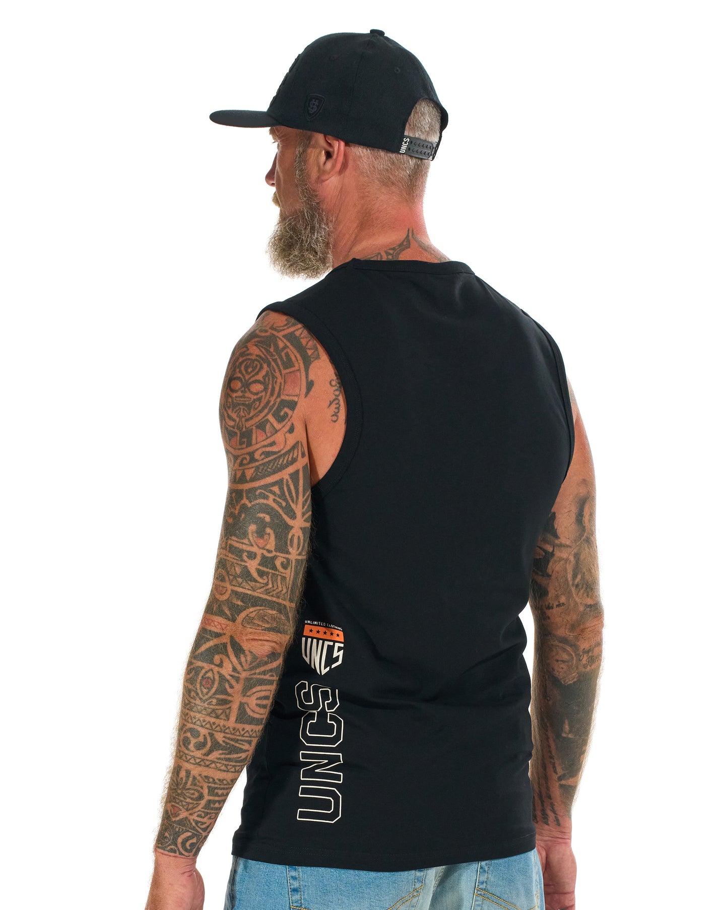 HEXAGON Men's Top BLACK
