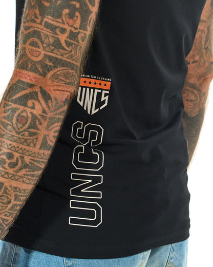 HEXAGON Men's Top BLACK