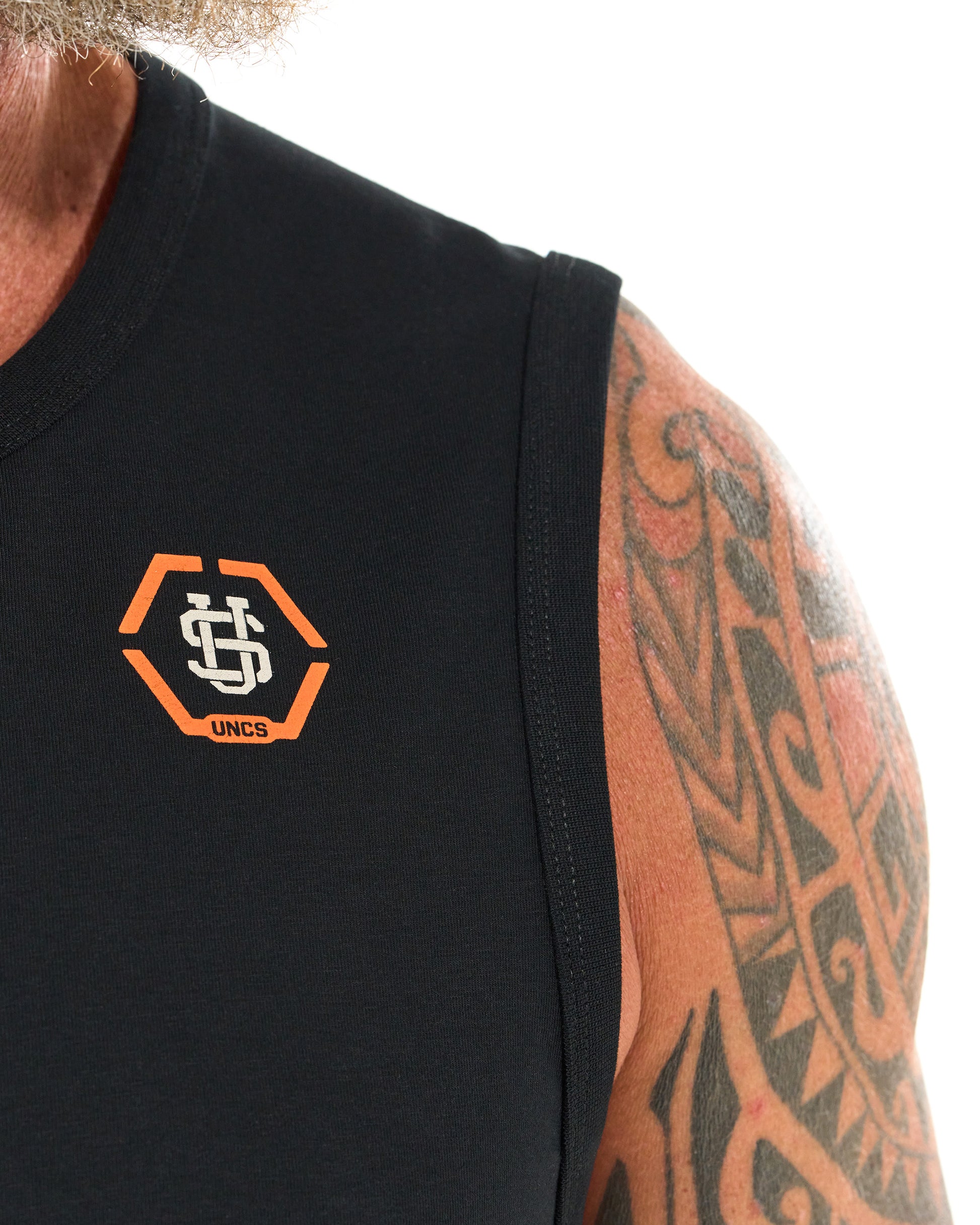 HEXAGON Men's Top BLACK