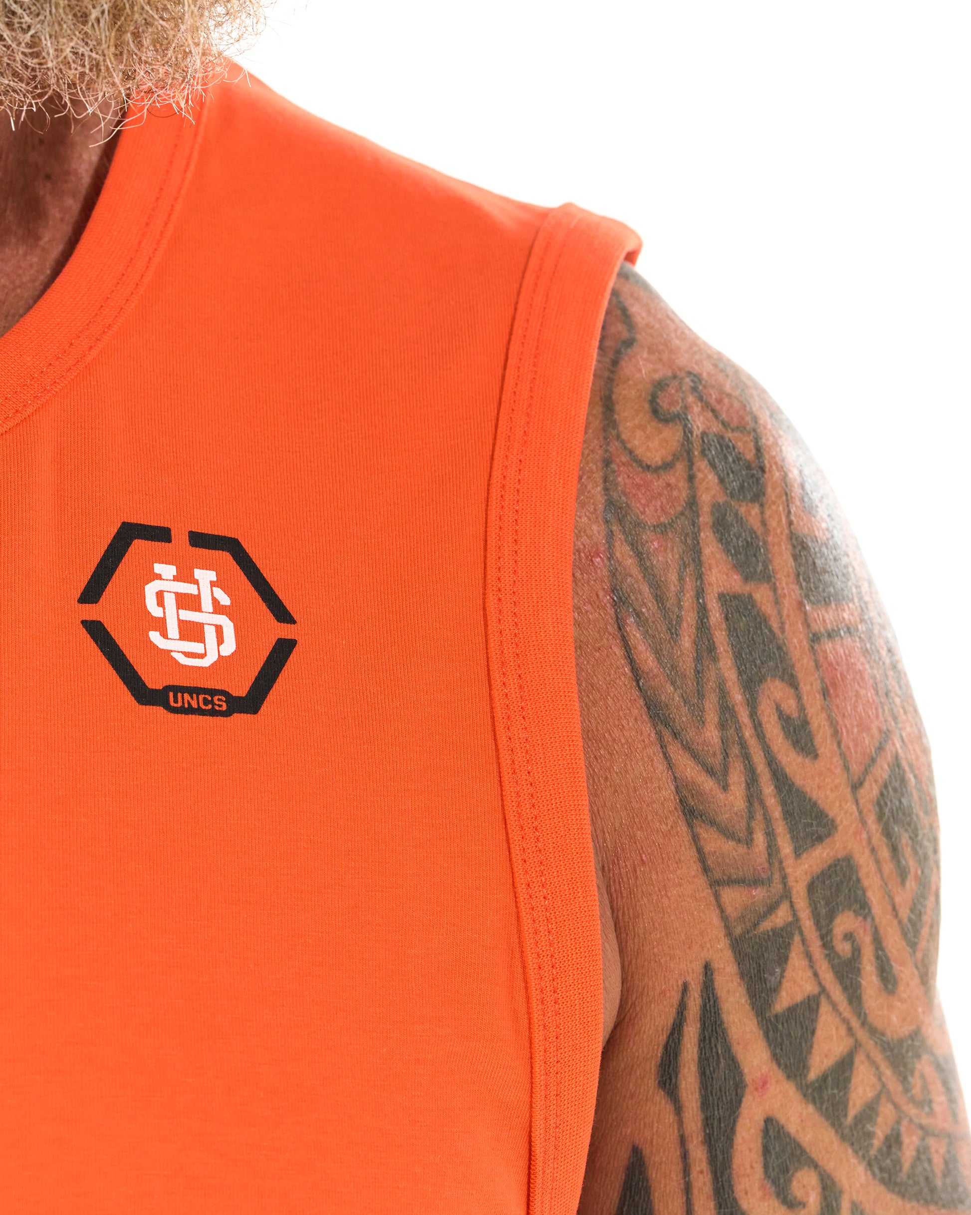 HEXAGON Men's Top ORANGE