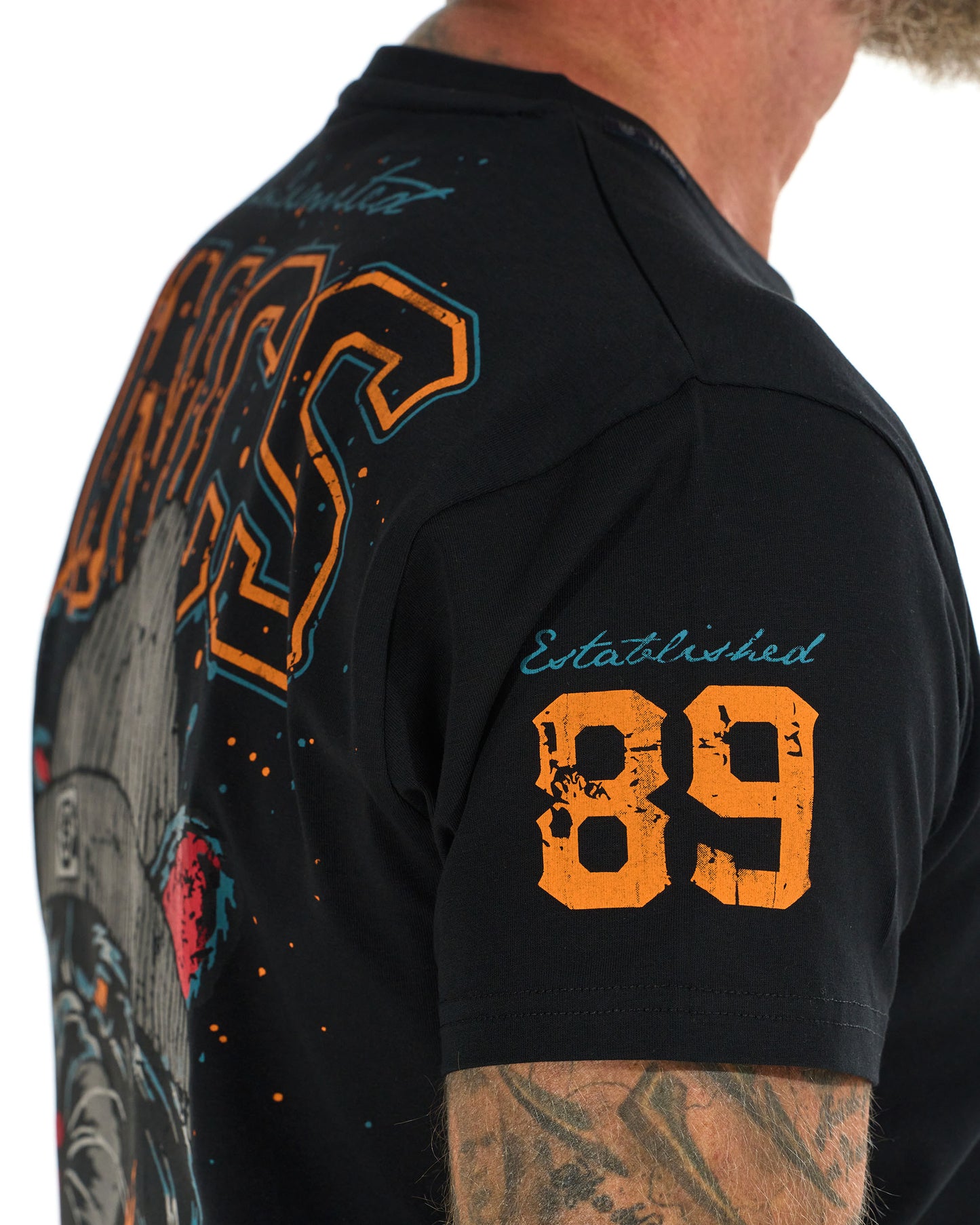 PANTHER Men's T-Shirt BLACK