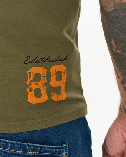 PANTHER Men's T-Shirt KHAKI