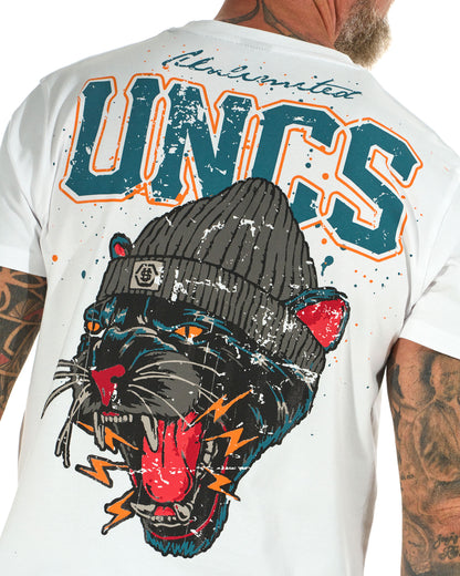 PANTHER Men's T-Shirt WHITE