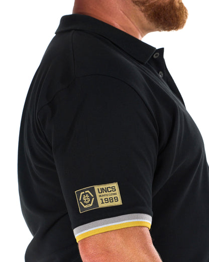 BRENDON III Men's Polo BLACK