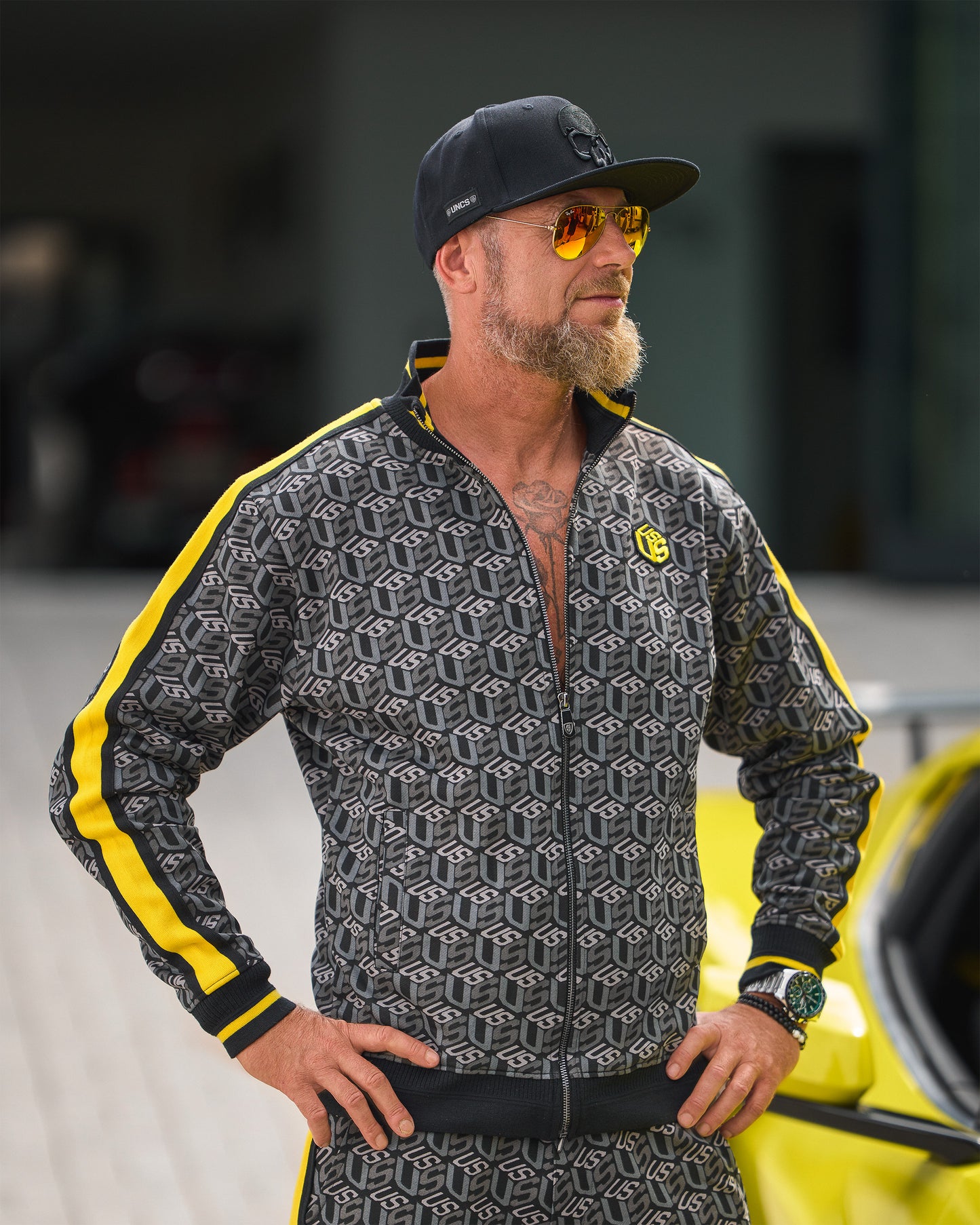 SKULL Men's Cap BLACK/BLACK