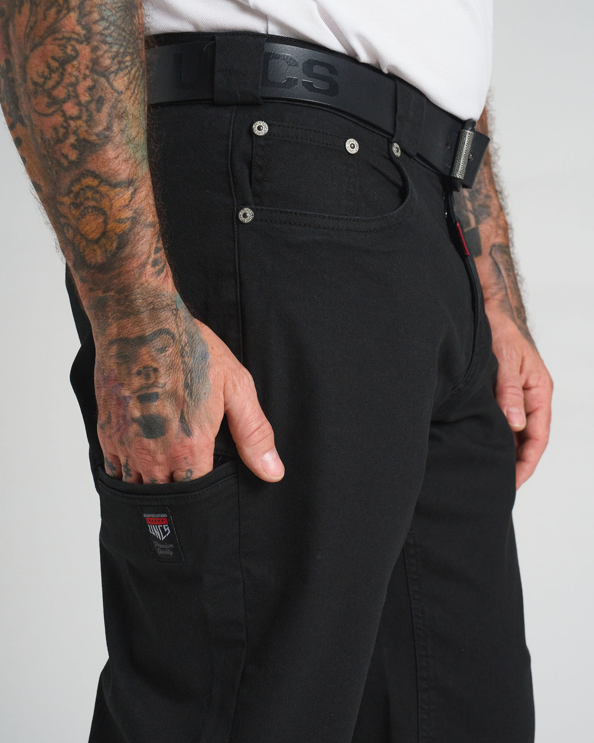 BARRET Men's Trousers BLACK