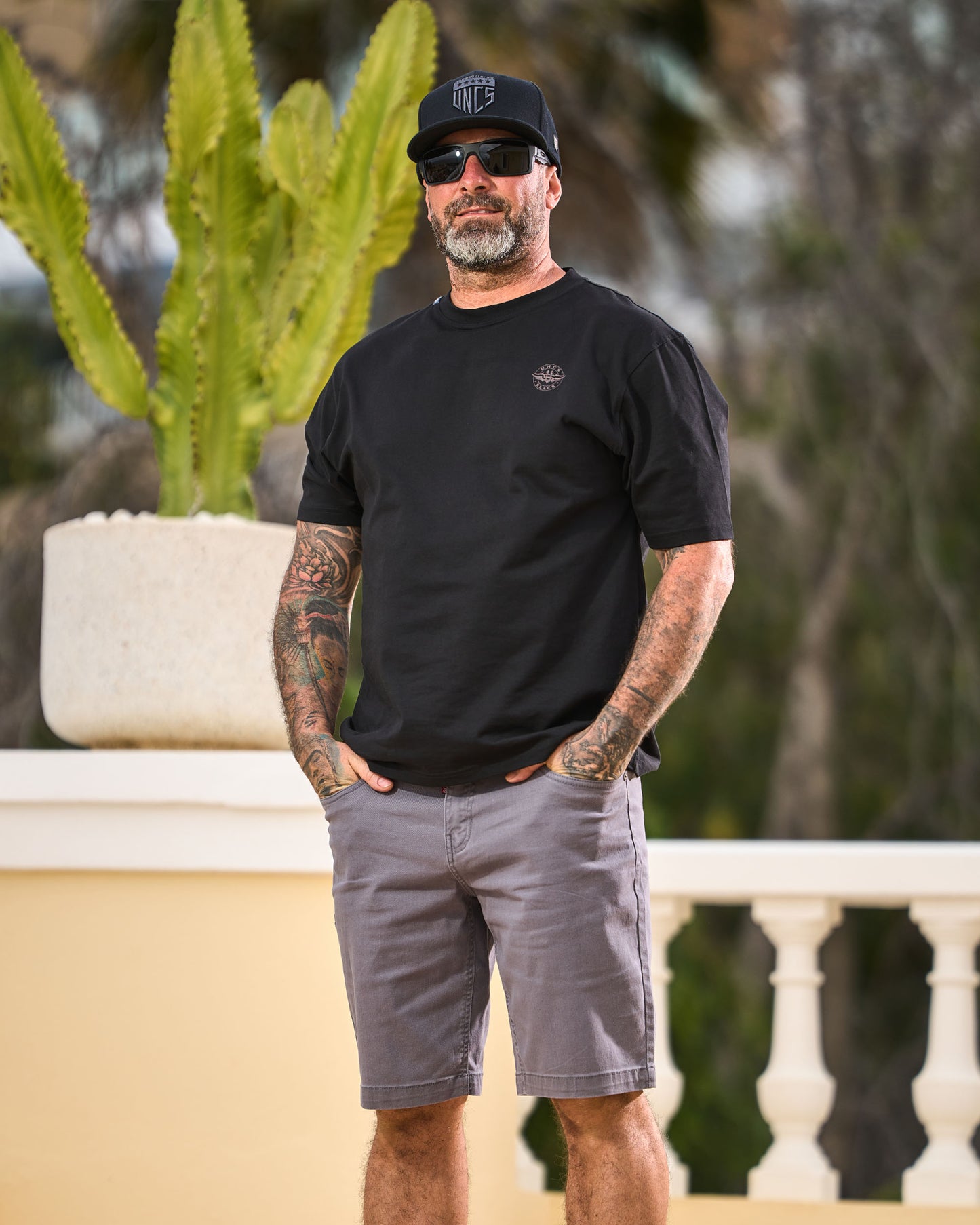 BARRET Men's Shorts GREY