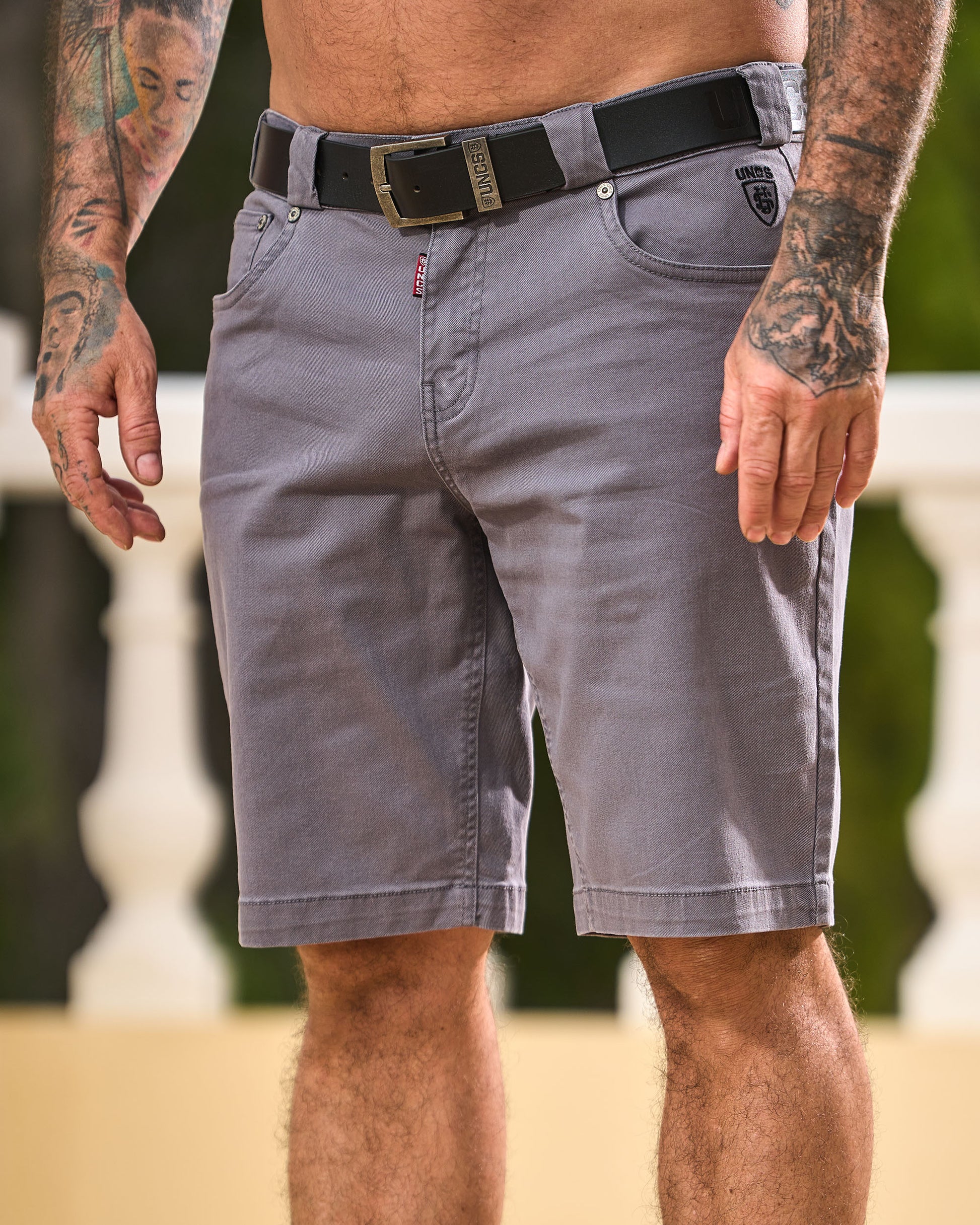 BARRET Men's Shorts GREY