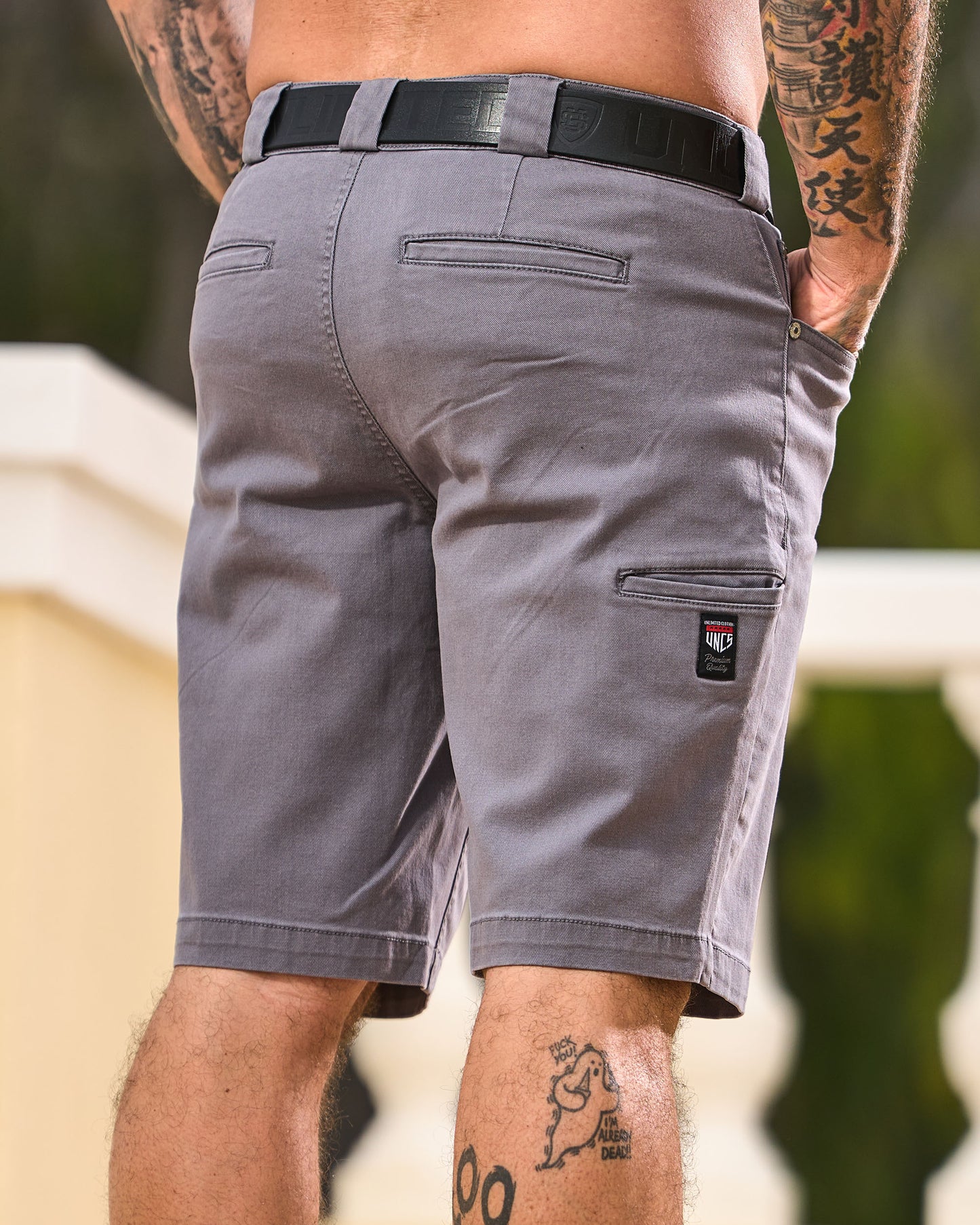 BARRET Men's Shorts GREY