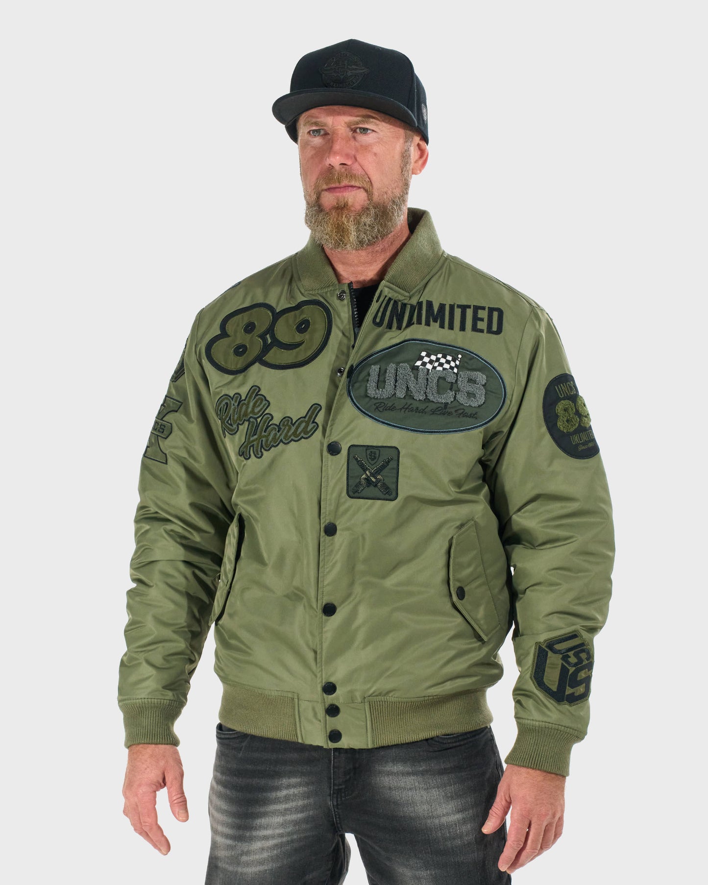 RIDE HARD Men's Jacket KHAKI