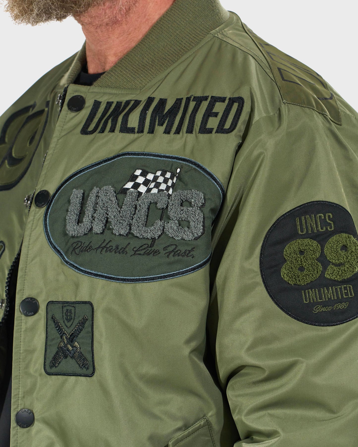RIDE HARD Men's Jacket KHAKI
