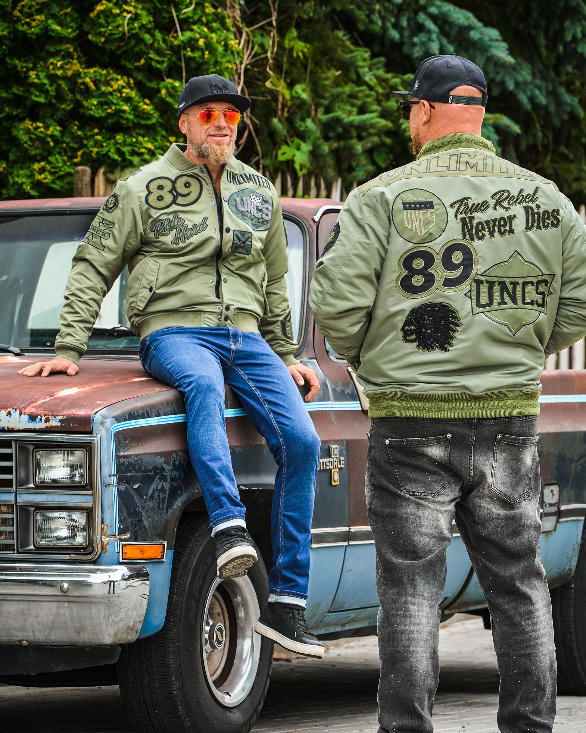 RIDE HARD Men's Jacket KHAKI