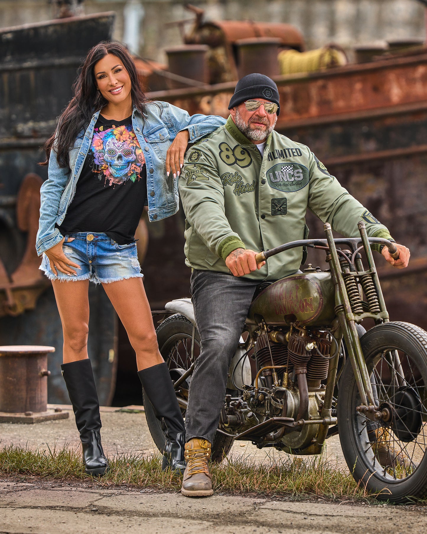 RIDE HARD Men's Jacket KHAKI