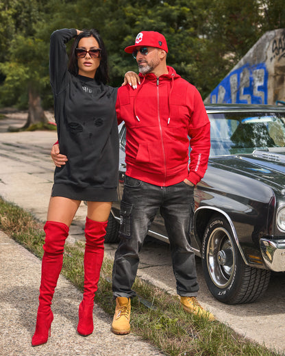 CARTER III Men's Sweatshirt RED