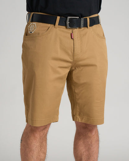 GARVIN Men's Shorts BROWN