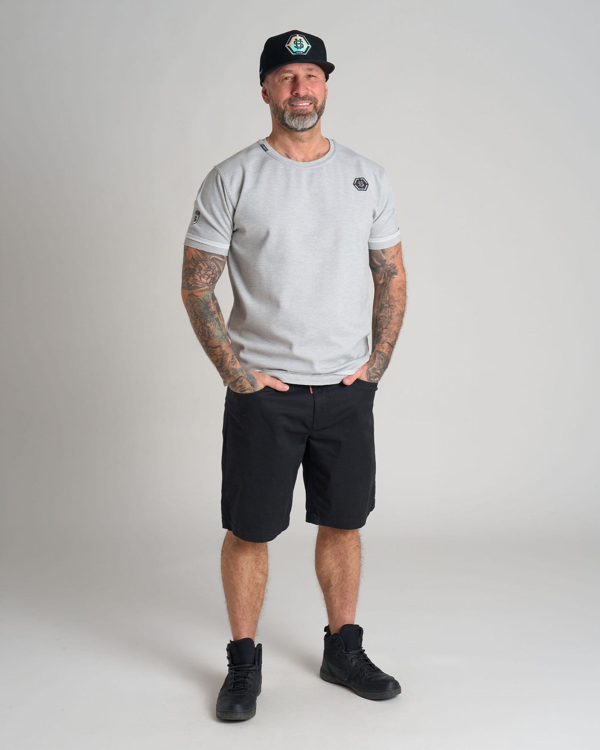 GARVIN Men's Shorts BLACK