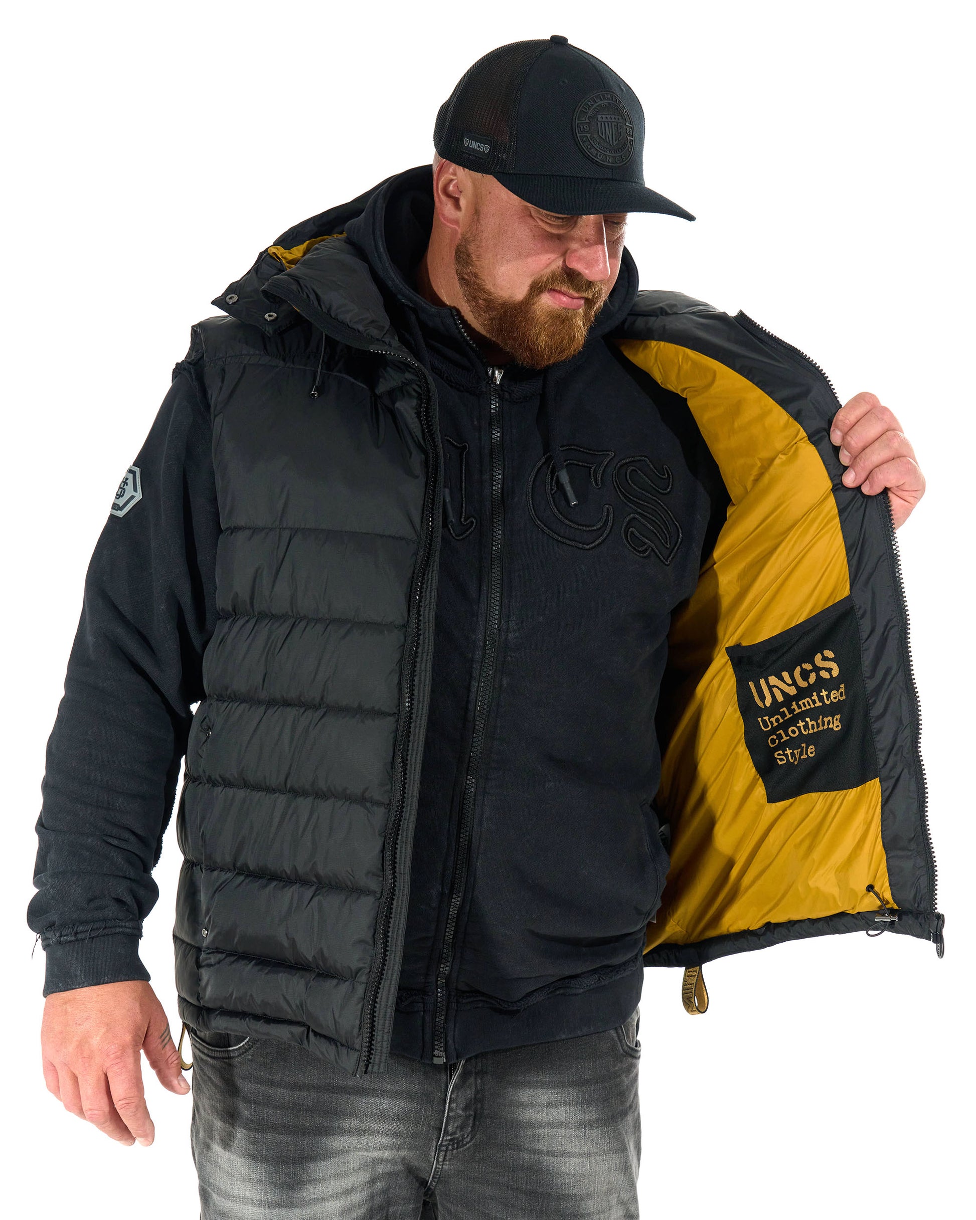 CARMACK Men's Vest BLACK