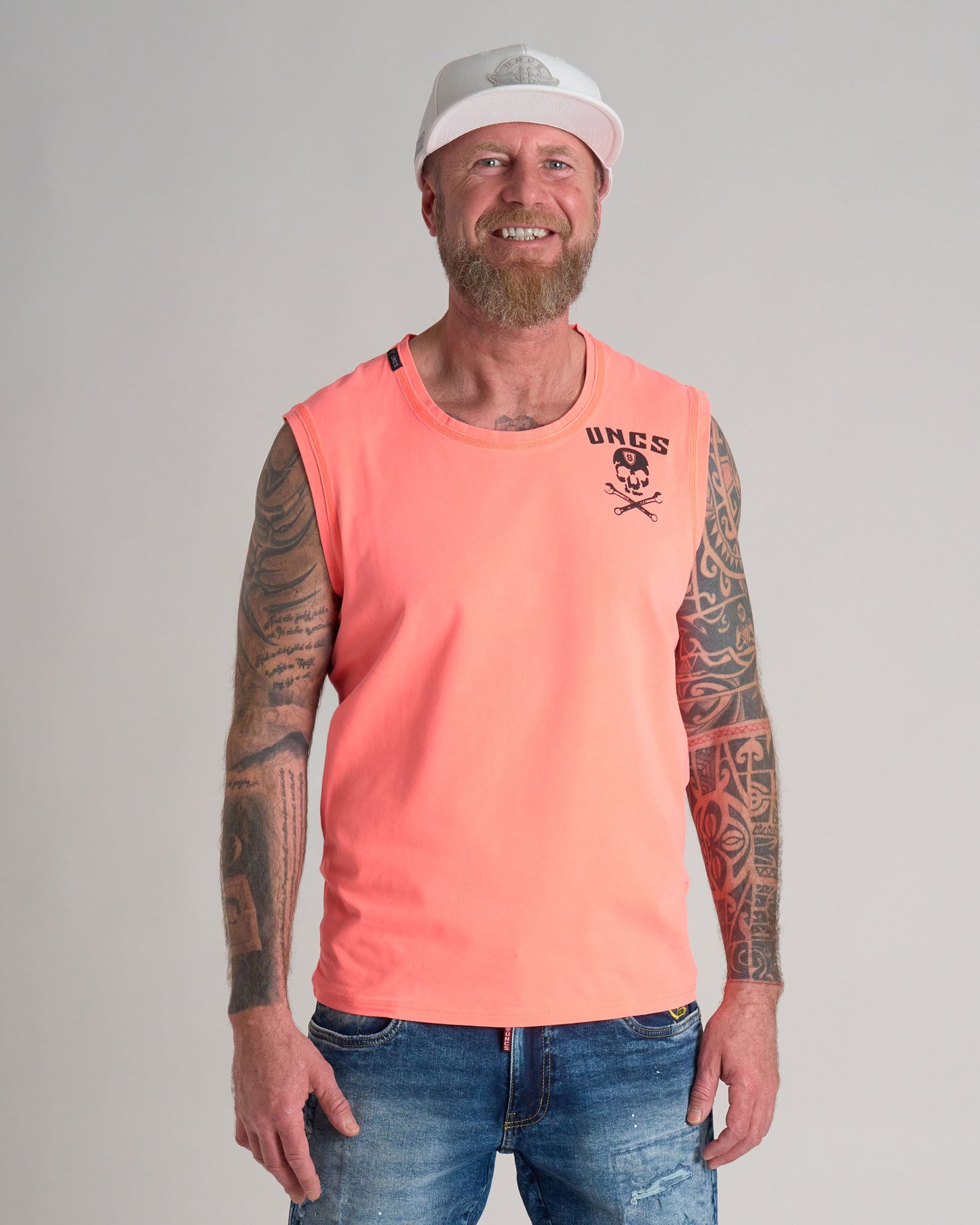WRENCH Men's T-Shirt ORANGE