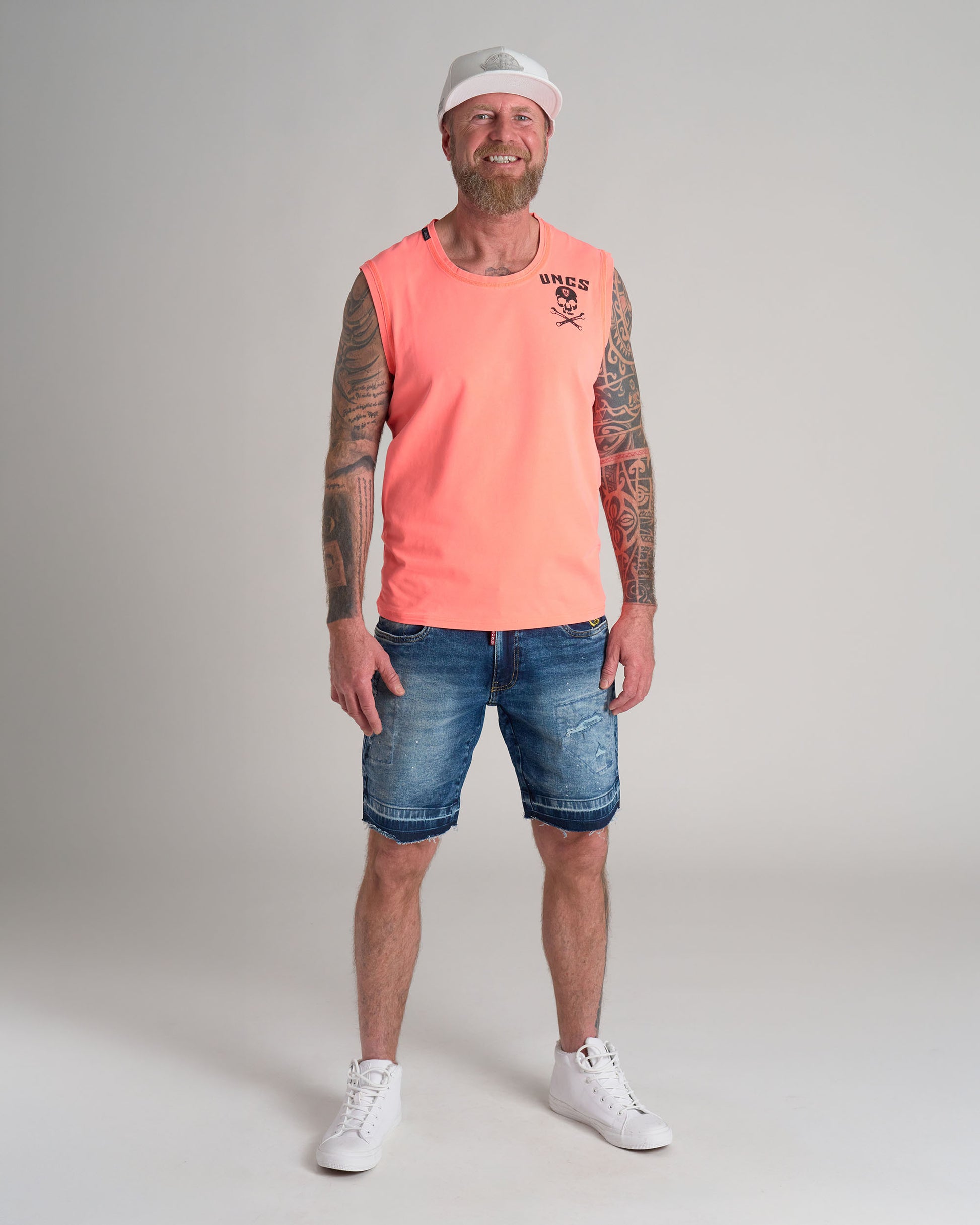 WRENCH Men's T-Shirt ORANGE