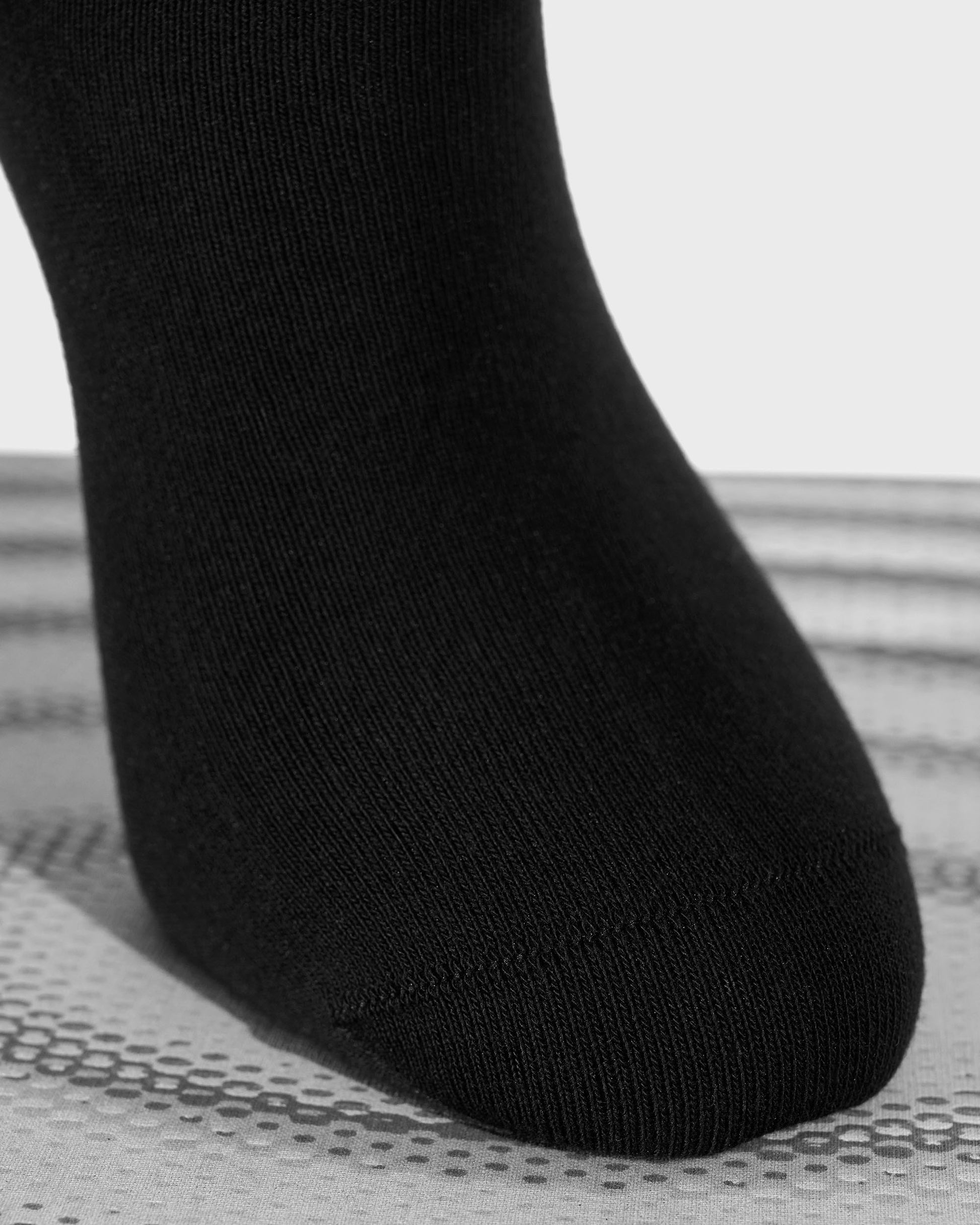 BAXTER (3 pairs) Men's Socks BLACK/ORANGE