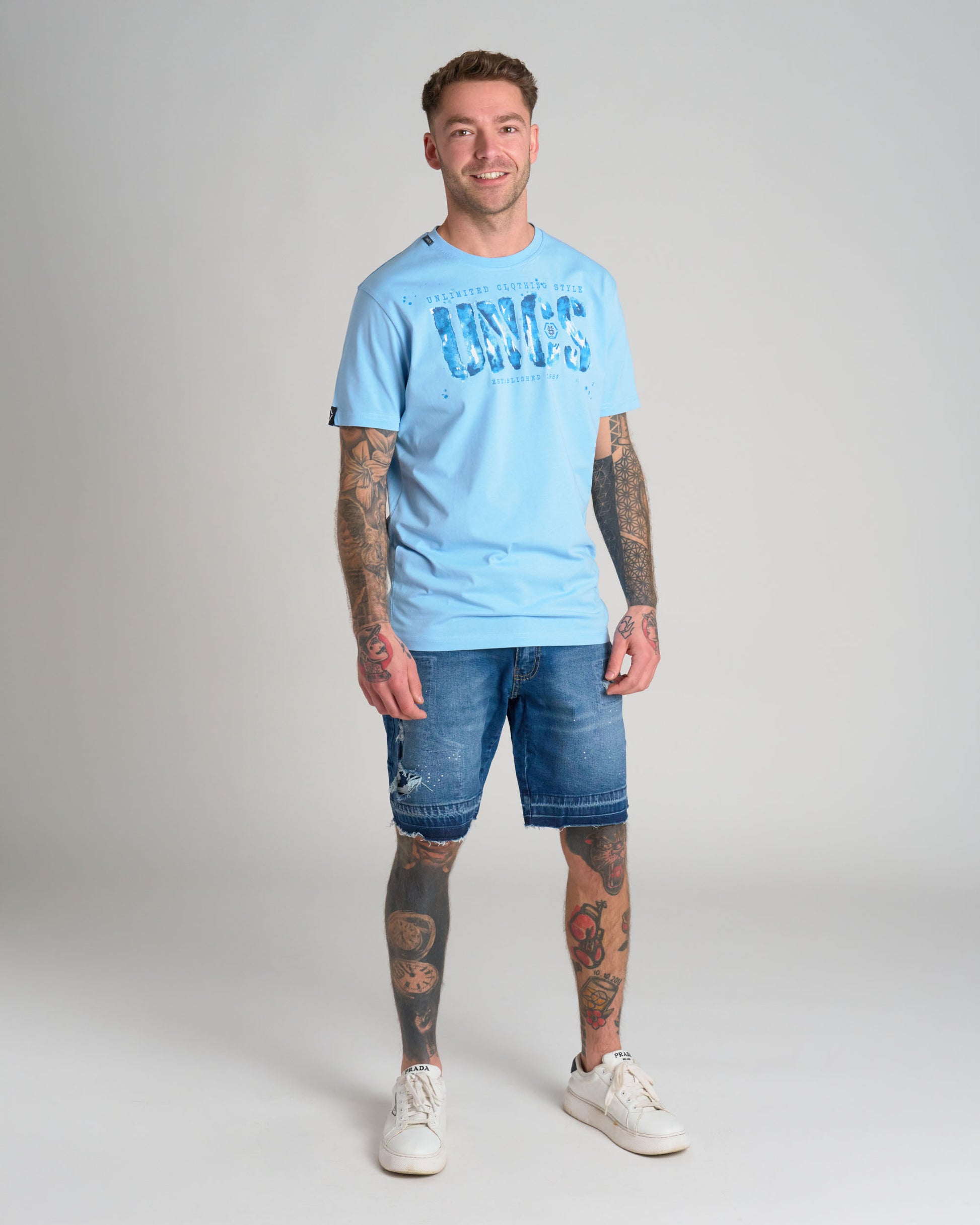 RODNEY III Men's T-Shirt BLUE