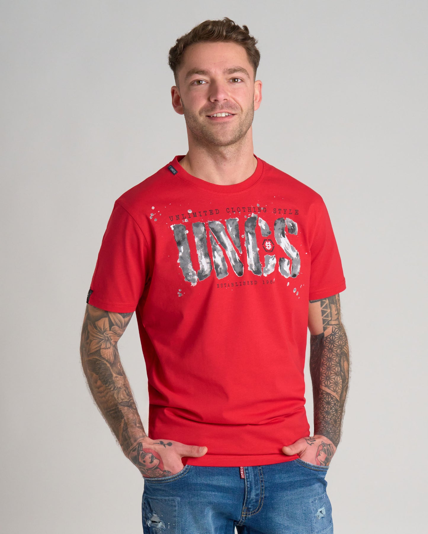 RODNEY III Men's T-Shirt RED
