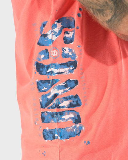 RODNEY IV Men's T-Shirt FIERY CORAL