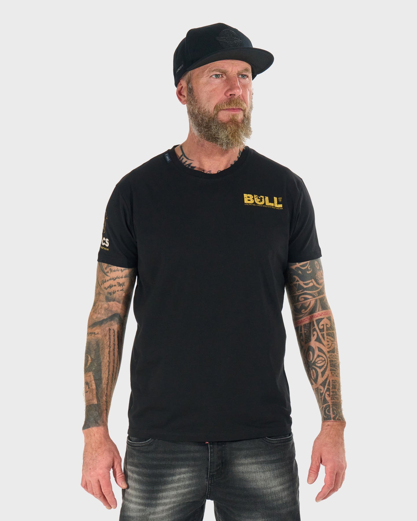 BULL II Men's T-Shirt BLACK