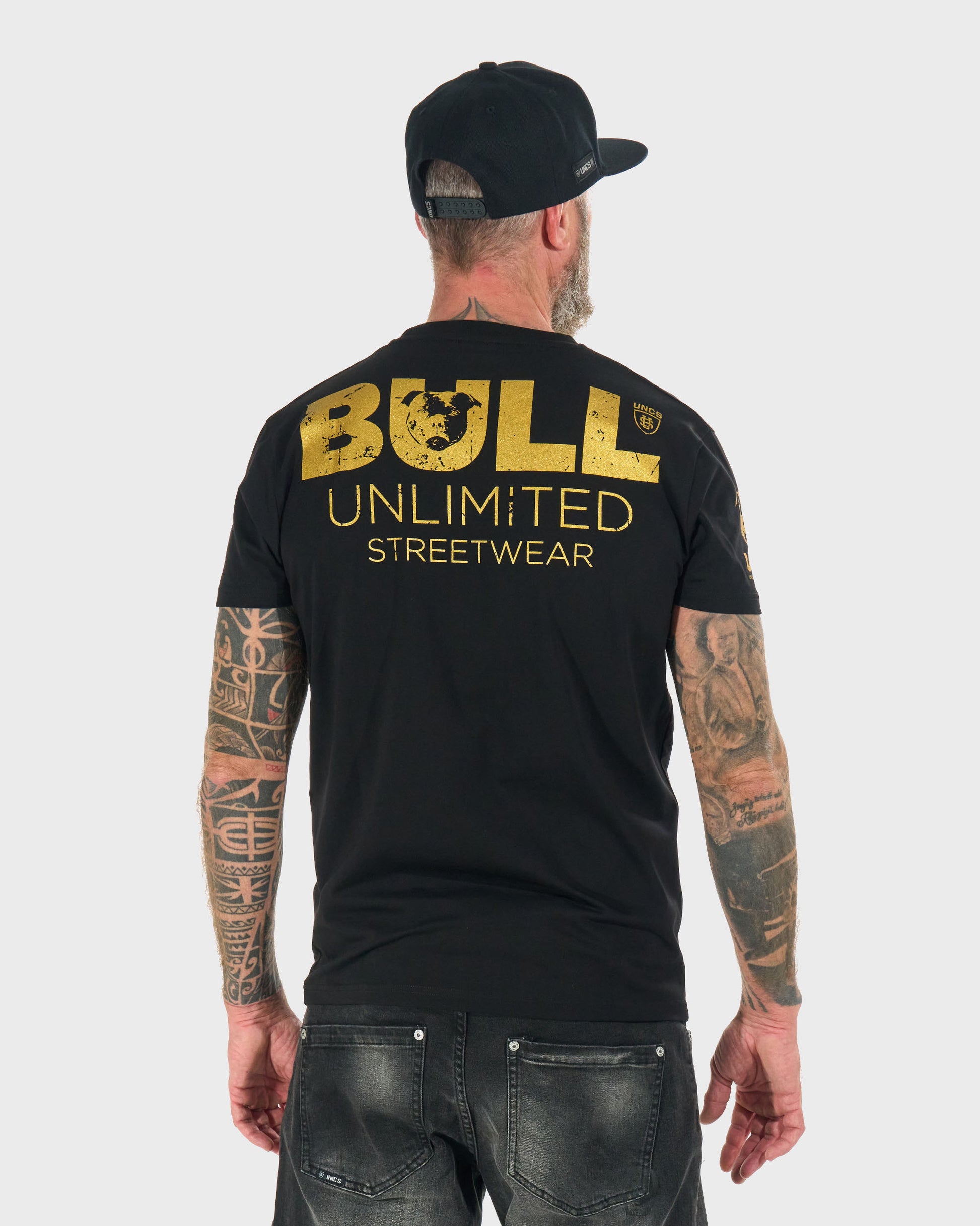 BULL II Men's T-Shirt BLACK