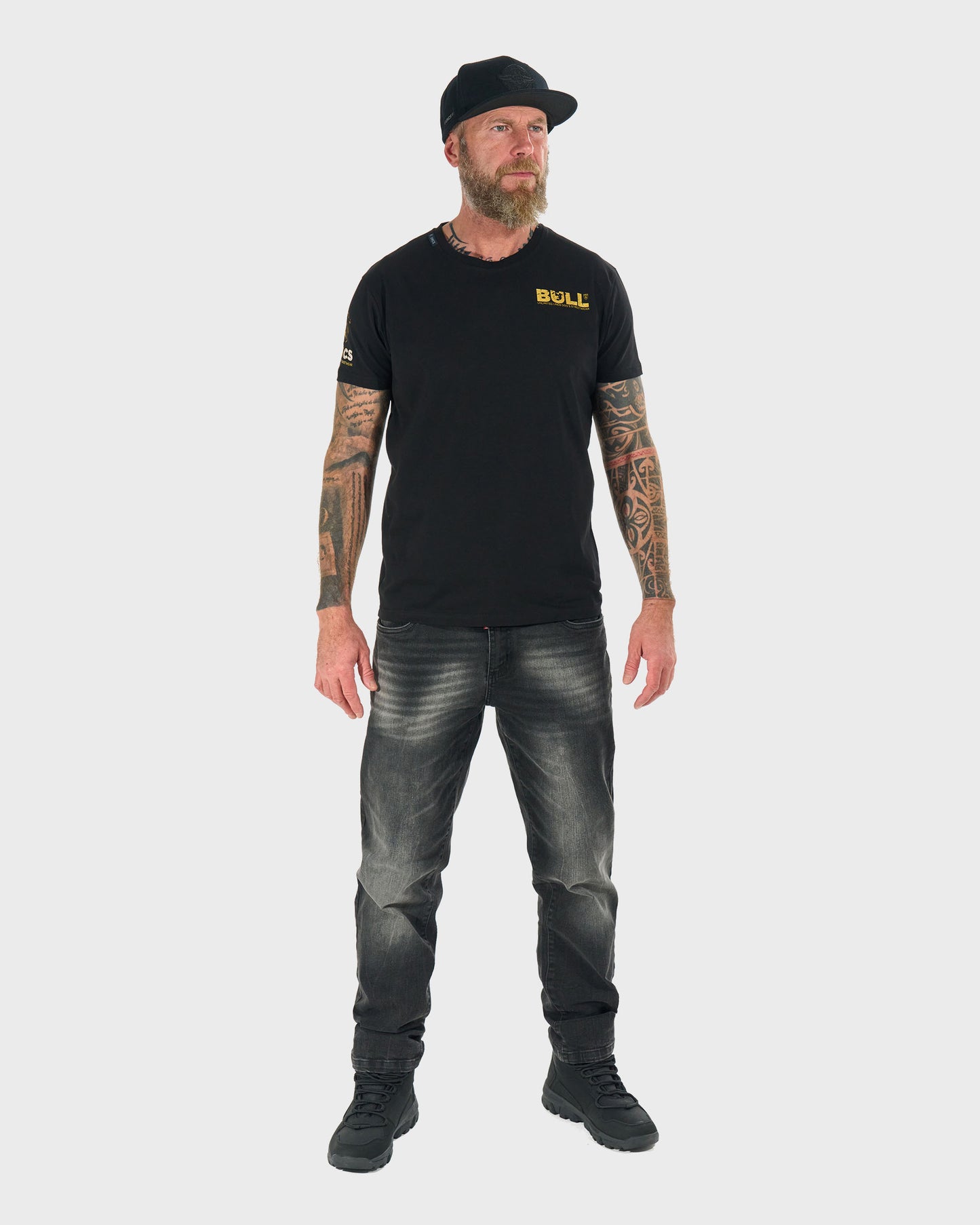 BULL II Men's T-Shirt BLACK