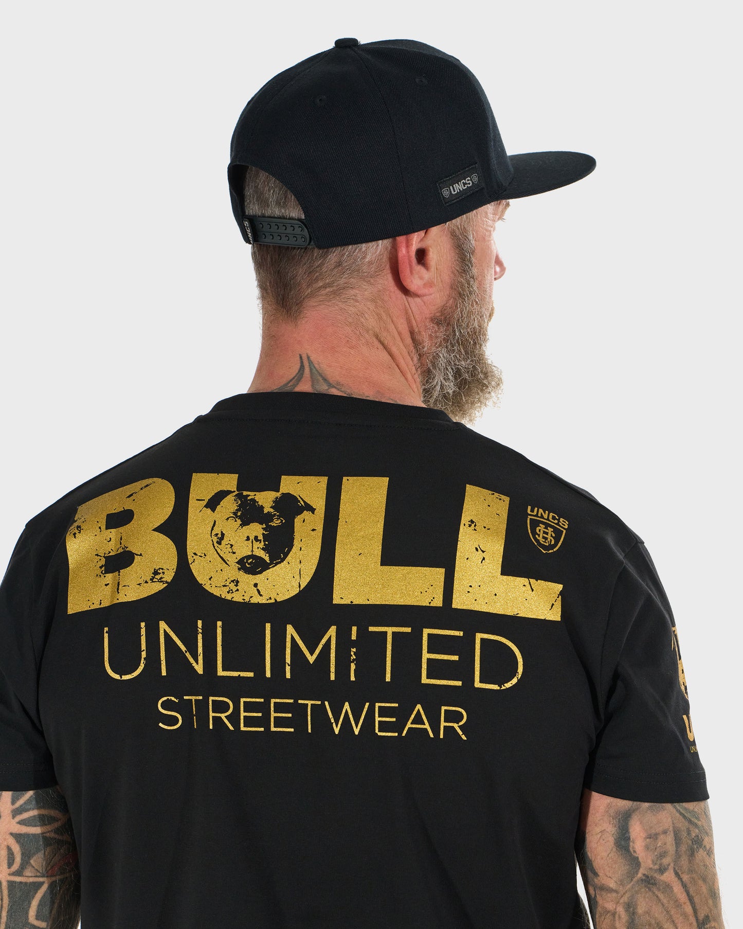 BULL II Men's T-Shirt BLACK