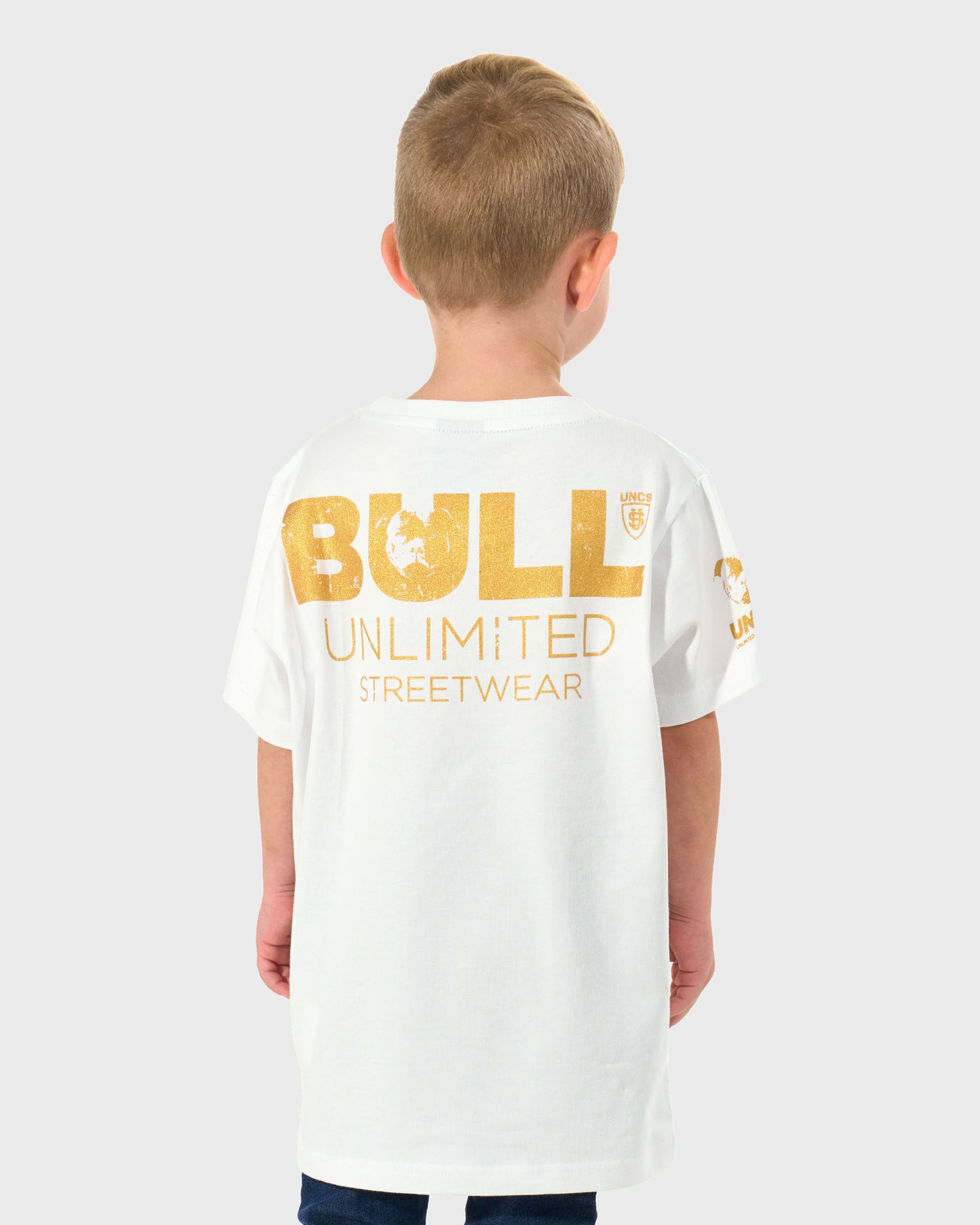 BULL Children's T-Shirt WHITE