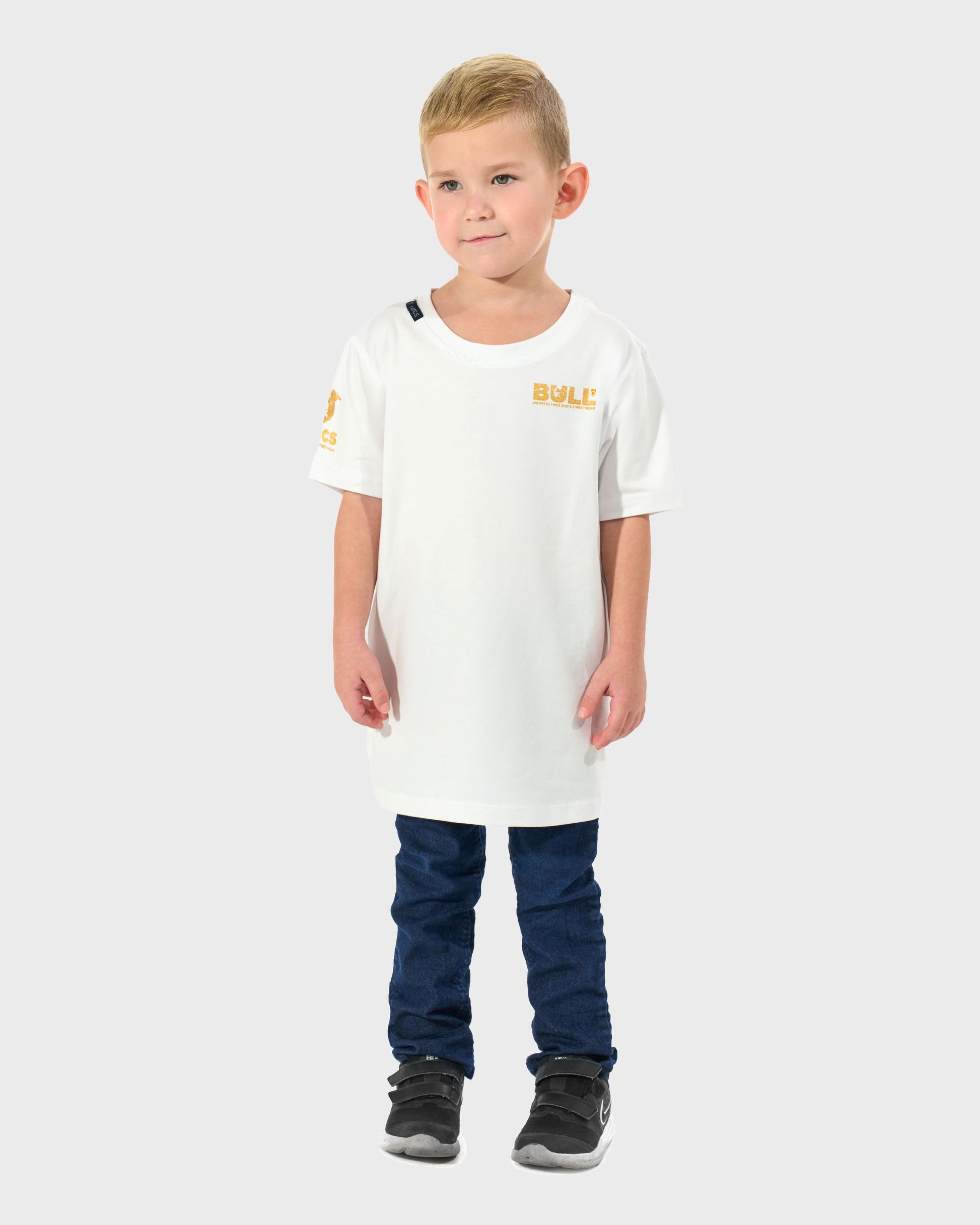 BULL Children's T-Shirt WHITE