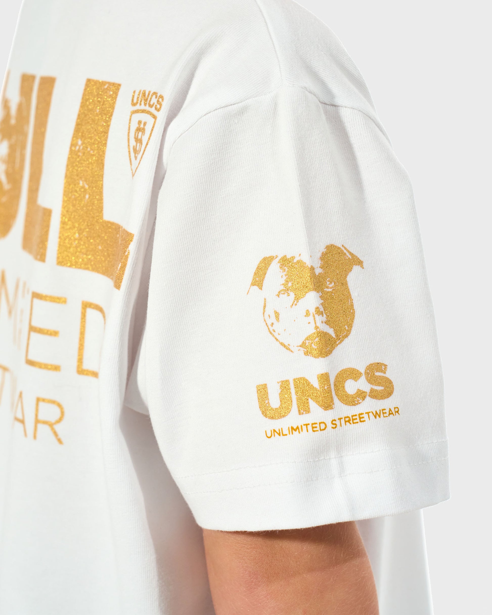 BULL Children's T-Shirt WHITE