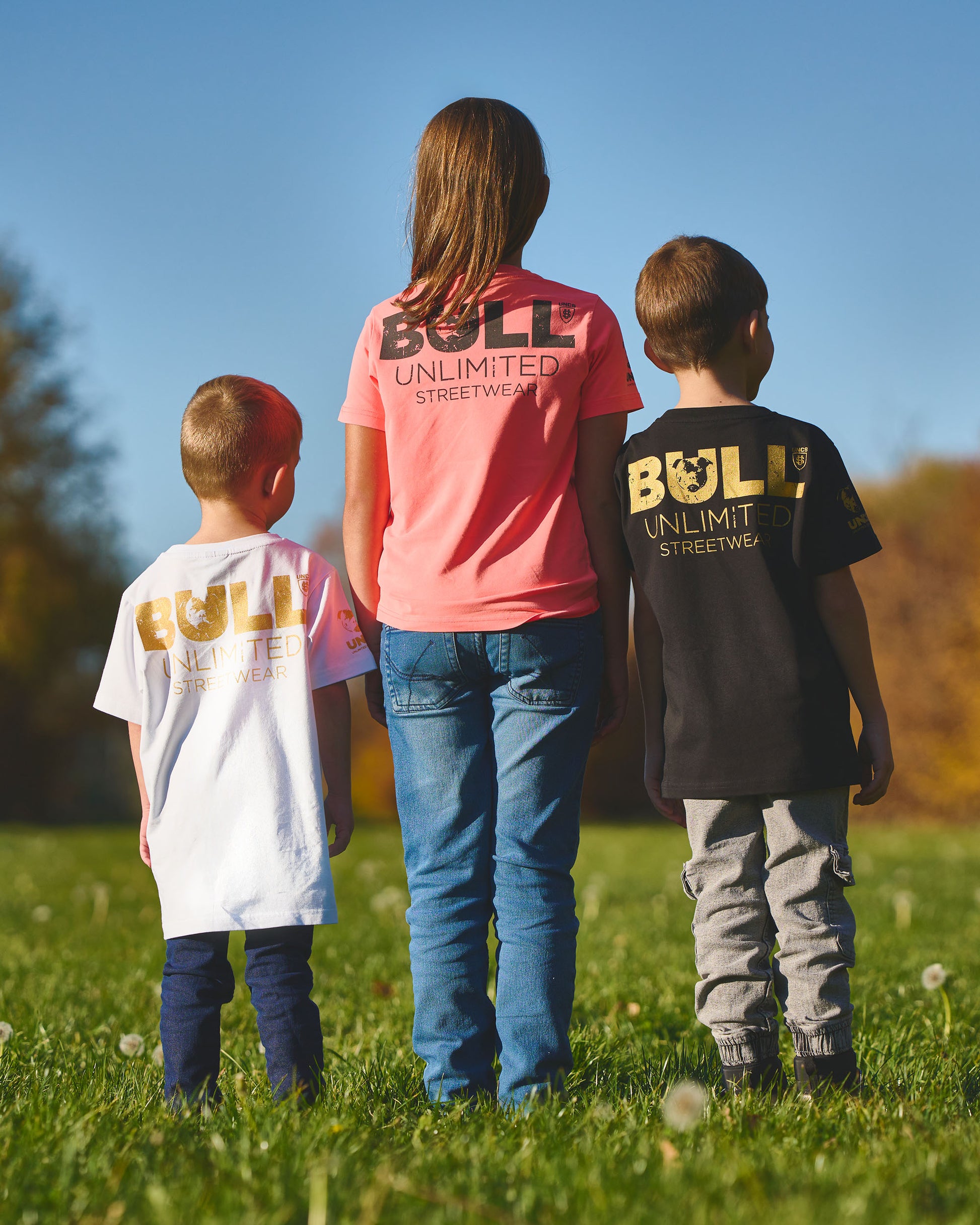 BULL Children's T-Shirt WHITE