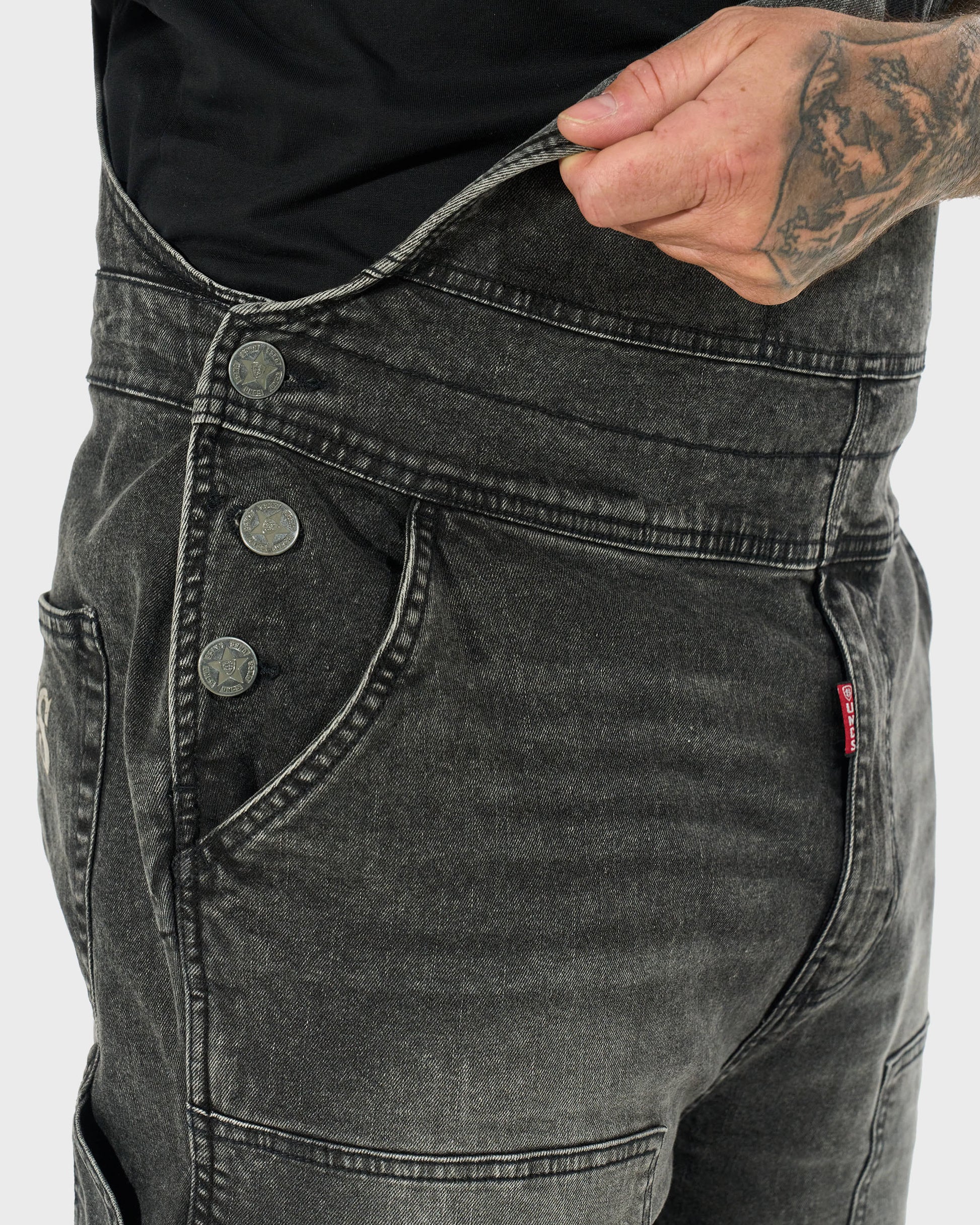 Men's Dungarees WORKER BLACK