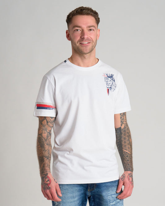 CZECH REPUBLIC III Men's T-Shirt WHITE