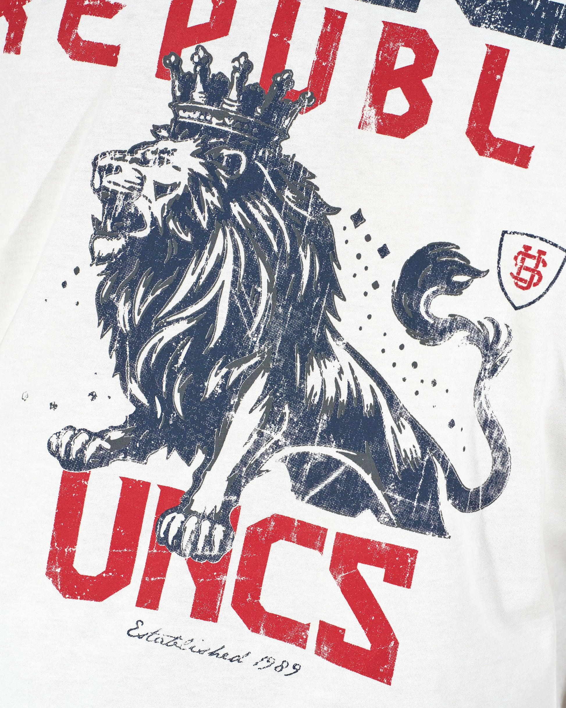 CZECH REPUBLIC Men's T-Shirt WHITE