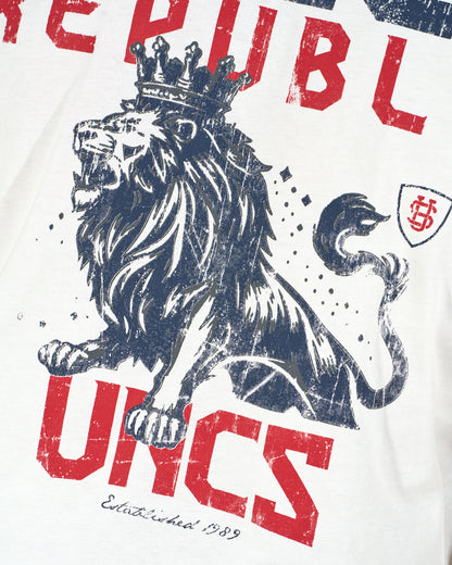 CZECH REPUBLIC Men's T-Shirt WHITE