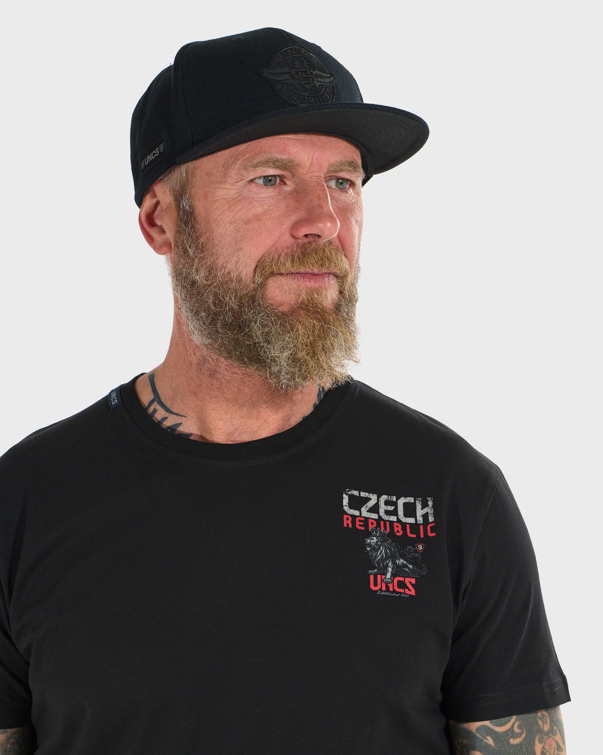 CZECH REPUBLIC Men's T-Shirt BLACK