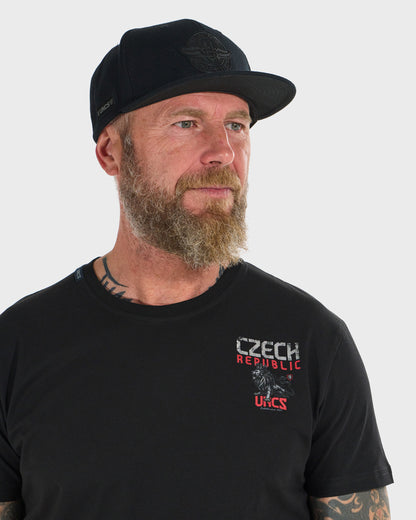 CZECH REPUBLIC Men's T-Shirt BLACK