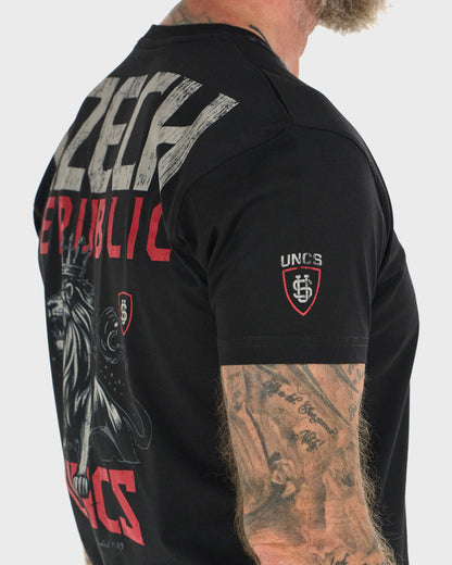 CZECH REPUBLIC Men's T-Shirt BLACK