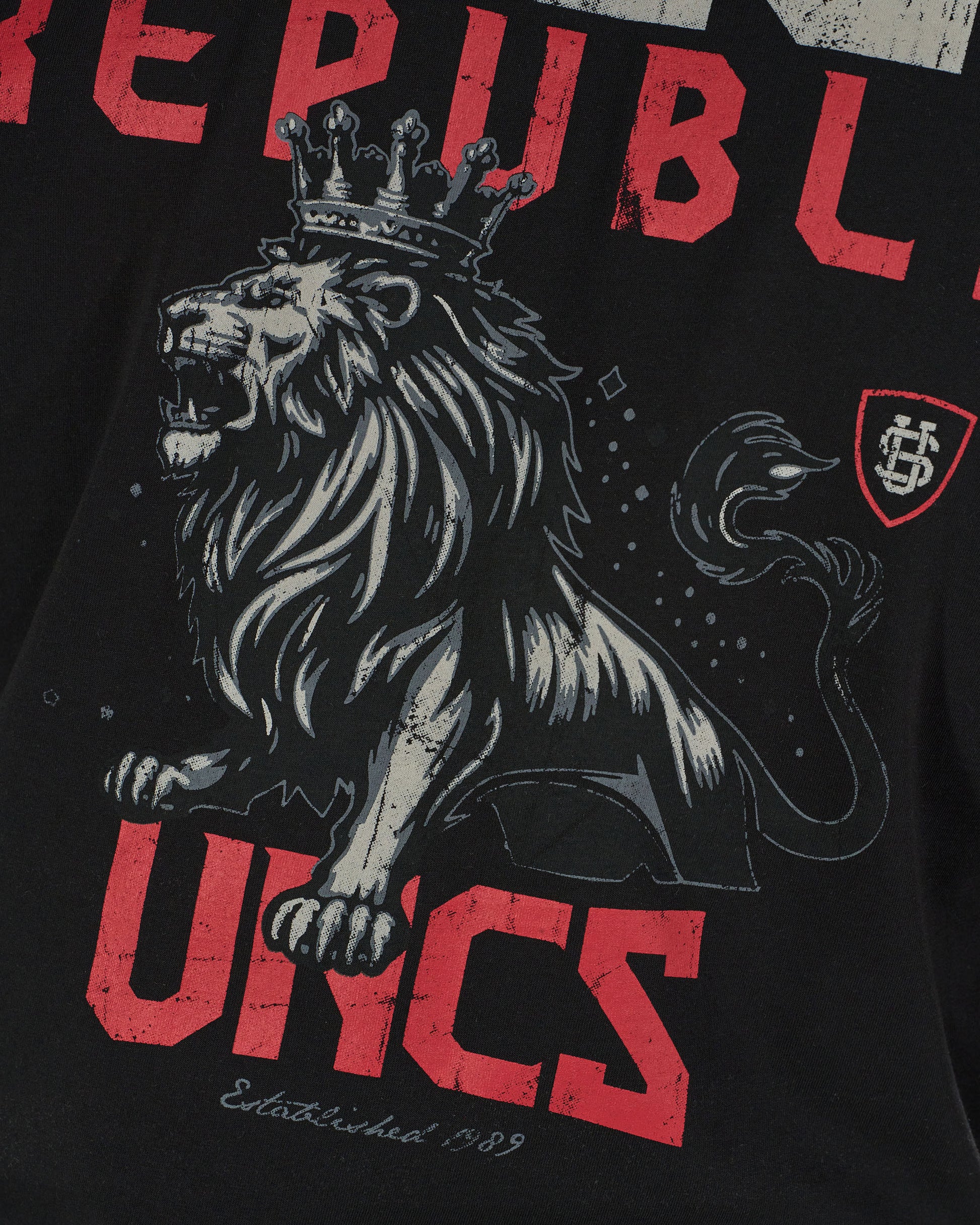 CZECH REPUBLIC Men's T-Shirt BLACK