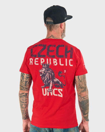 CZECH REPUBLIC Men's T-Shirt RED