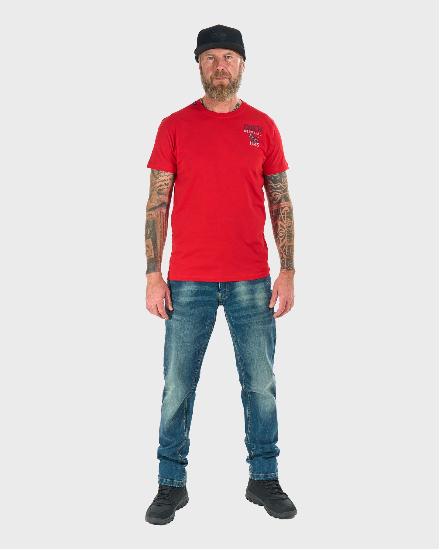 CZECH REPUBLIC Men's T-Shirt RED