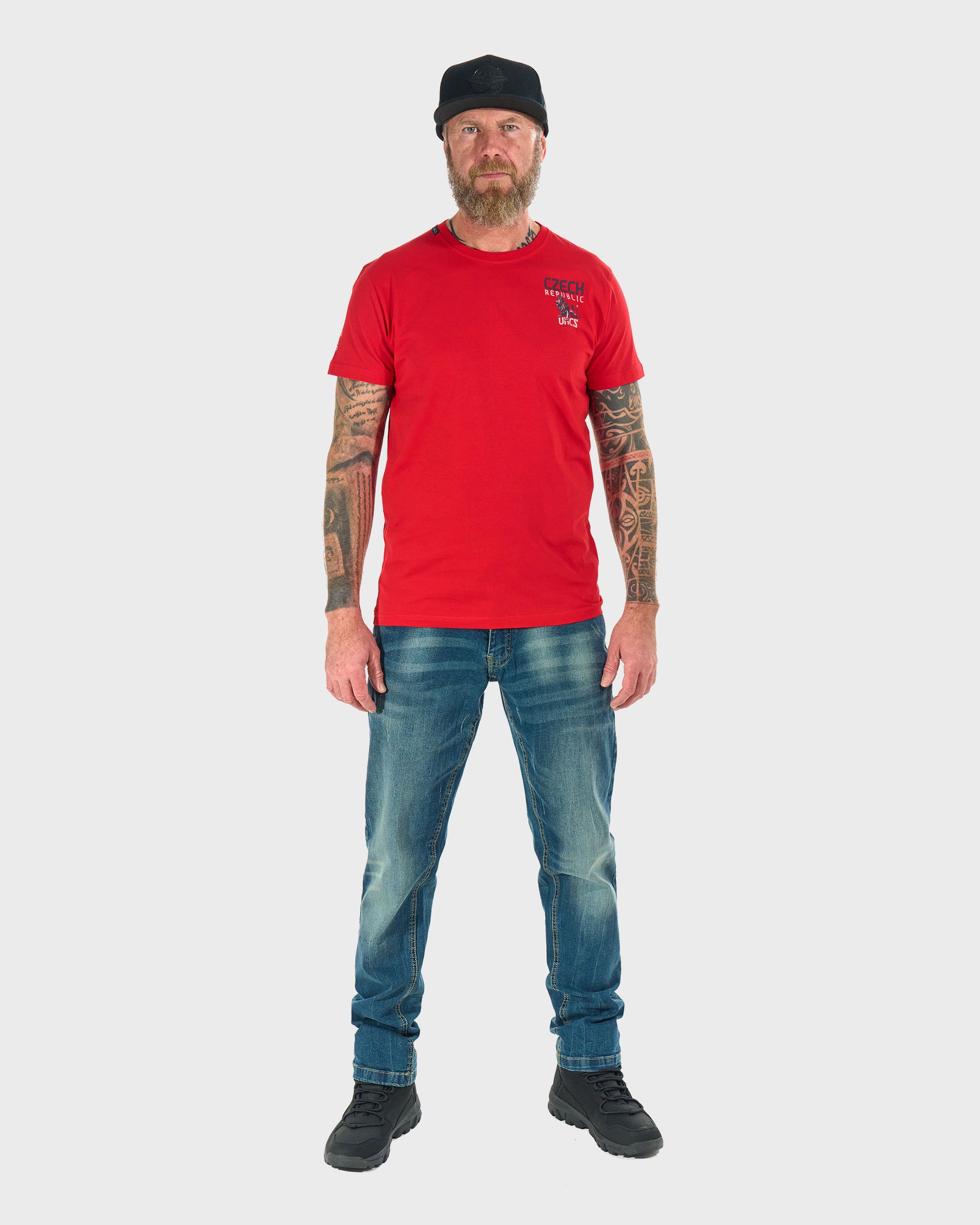 CZECH REPUBLIC Men's T-Shirt RED